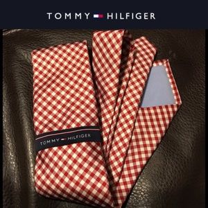 TOMMY HILFIGER Micro Gingham Picnic Design Tie